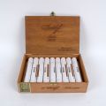 Coffret de 19 cigares Davidoff 2000 en tubes aluminium, fabrication dominicaine