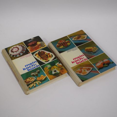 Lot de 2 manuels de cuisine pour l'apprentissage pratique, 1969-1976