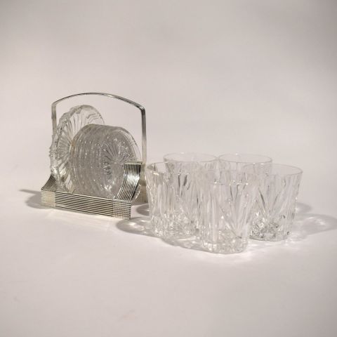 Service en cristal Nymphéa : verres à vin, champagne et liqueur inclus