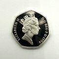 Pièce commémorative de 50 pence D-Day en argent, Royaume-Uni, 1994