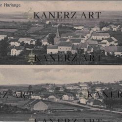 Souvenir of Harlange with panoramic views, by Kaemmerer circa 1920