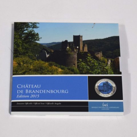 Pièce de 5 euros Argent Château de Brandenbourg, édition 2015 sous étui