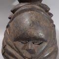 Masque de la société Poro, Mendé, Sierra Leone, hauteur 35 cm