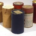 Set of 8 wax cylinders