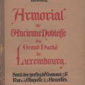 Armorial de l'Ancienne Noblesse du Luxembourg, ein mit Wappen illustriertes Werk