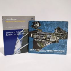 Architecture et urbanisme : Porte de Hollerich et les banques en perspective