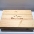 Caisse en bois de 6 bouteilles Château La Parde Haut-Bailly 2011