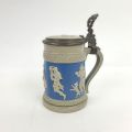 Chope en phanolithe "Twelve Months" Villeroy & Boch, fin XIXe siècle
