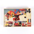 LEGO Universal Building Set "4" aus den 1960er Jahren, inkl. Box und Anleitung