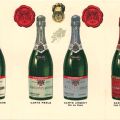 Werbeprospekt aus den 1930er Jahren für Champagne Grand Echanson Chrétien-Wayer in Bar-sur-Aube