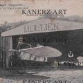 Carte postale rare de la semaine d'aviation à Mondorf-Les-Bains en 1910