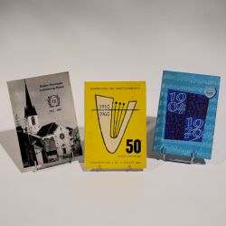 Anniversaries of the Hautcharage, Hollerich and Luxembourg-Hamm brass bands: 50 to 75 years of history