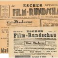 Escher Film-Rundschau, June and December 1933 issues