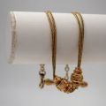 Chaîne de montre en or jaune 18ct