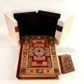 Facsimile of the Lindisfarne Gospels with presentation and precious binding, 2002