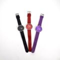 Lot de 3 montres Lambretta : rouge, noir et violette avec bracelets en cuir