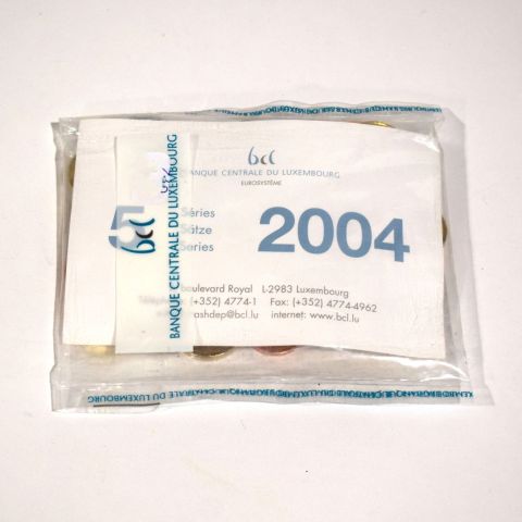 Collection de pièces en euro, édition 2004, Banque Centrale du Luxembourg