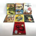 Sammlung von 7 Tim und Struppi-Comics in luxemburgischer Sprache, Imprimerie Saint-Paul et Zack