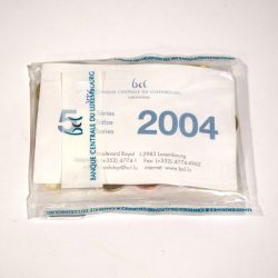 Blistered coin set from the Banque Centrale du Luxembourg