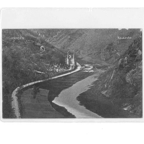 Sept cartes anciennes de Vianden et la Vallée de l'Our, vers 1910