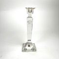 Bougeoir Versace en verre dépoli avec tête de Méduse, 15,5 cm
