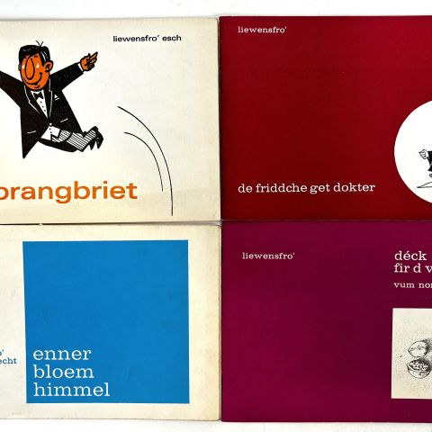 Recueil rare de pièces de théâtre luxembourgeoises - Exemplaires uniques, avant tirage