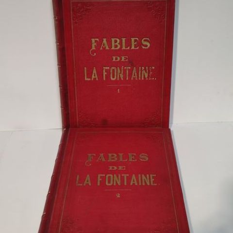 Fables de LA FONTAINE avec les dessins de Gustave DORE