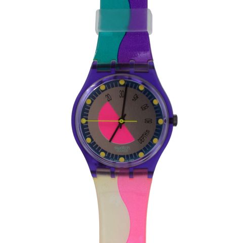 SWATCH GV 102 : Collection de 1990, modèle "SCOOBA DOO"