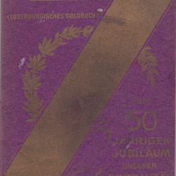 Seltenes Buch in luxemburgischer Sprache, das die Neutralität feiert, 1917, Originaleinband