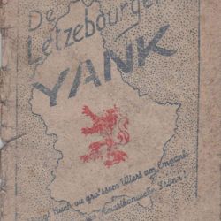 Fascicule endommagé: "De Letzebourger YANK" pour les troupes alliées après-guerre