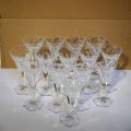ENSEMBLE DE VERRES - VAL SAINT LAMBERT modèle HAFNIA