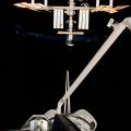 Historisches Bild: Die ISS und Atlantis im Weltraum, Mission STS-129, November 2009