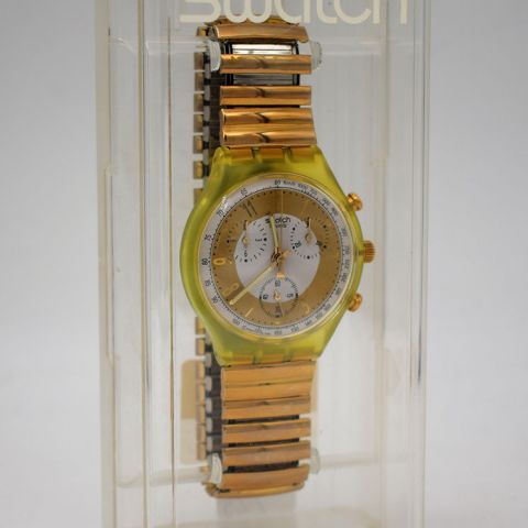 SWATCH SCG 101 : Modèle GOLDEN GLOBE, 1993