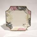 Plat carré en porcelaine VILLEROY & BOCH Mettlach, édition 1748-2008, parfait état