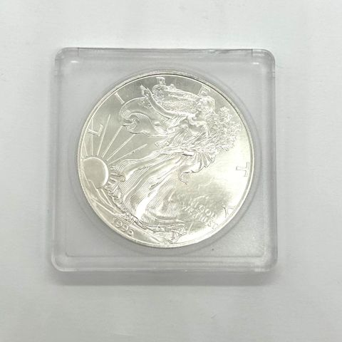 Pièce non circulante 1 Dollar "American Silver Eagle" en argent 999‰, 1996