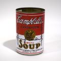 Boîte de soupe Campbell's signée par A. Warhol, collection sans certificat
